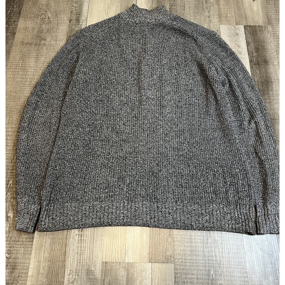 Calvin Klein Men's Gray Quarter Zip Sweater Pullover Large L - Picture 1 of 7